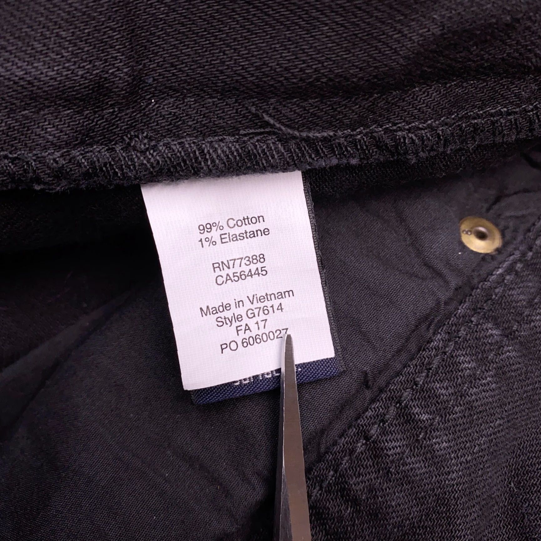 J.Crew J.CREW Jeans Slim 28x32 Black Mid Rise 5-Pocket Denim Denim Jeans Modern Mens Tapered Size US 28 / EU 44 - 6 Thumbnail