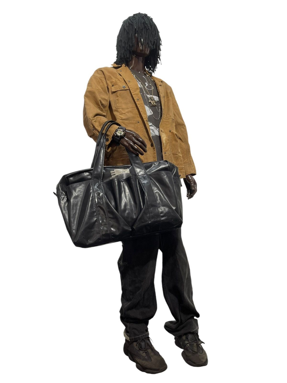 Porter Water Repell Porter Dash Tarpaulin Duffle Bag 1🟩1 Size ONE SIZE - 4 Thumbnail