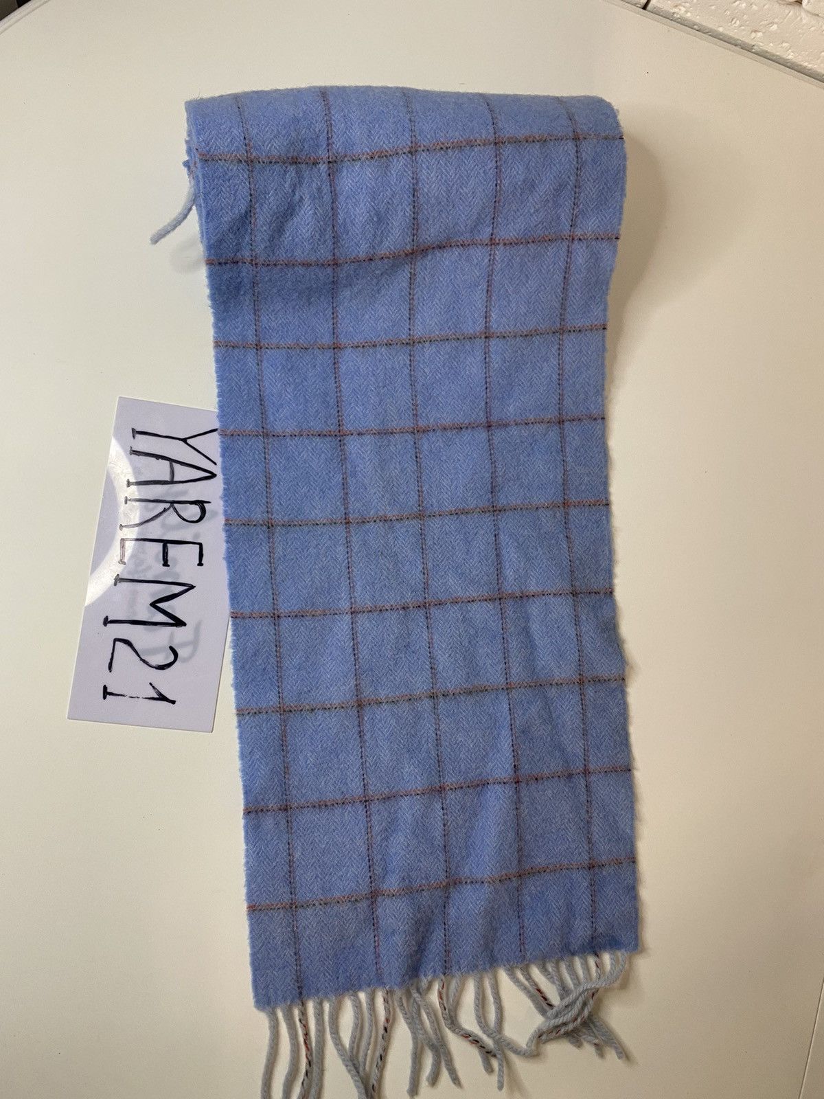 Barbour Barbour lambs wool vintage scarf Size ONE SIZE - 3 Thumbnail