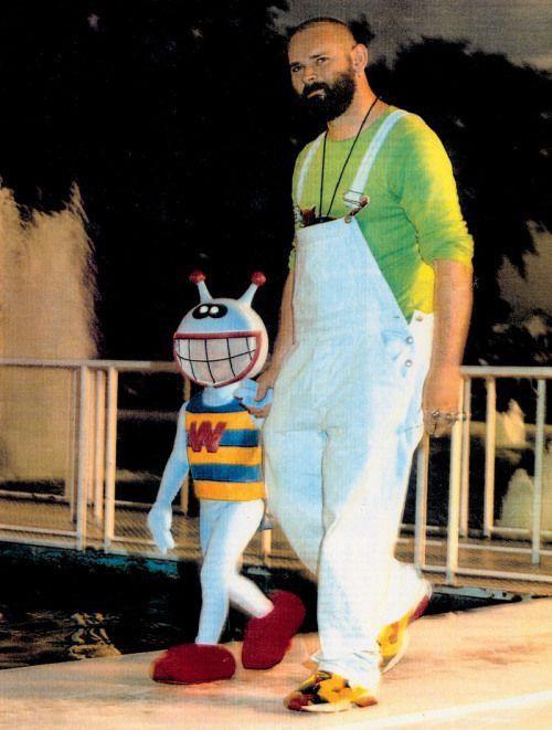 W&LT × Walter Van Beirendonck W.&L.T A/W 94-95 Wind And Lethal Overalls Distressed Size US 36 / EU 52 - 2 Thumbnail