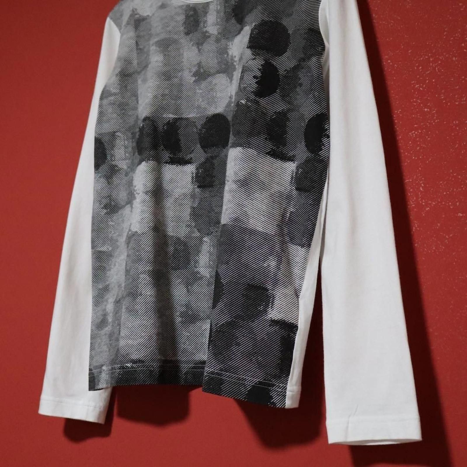 Y's Y's - Long Sleeve Abstract Patterned Top Size US M / EU 48-50 / 2 - 5 Thumbnail