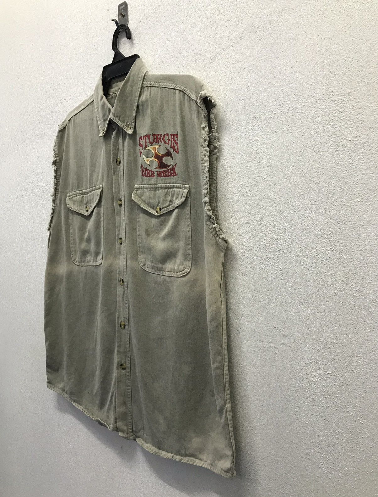 If Six Was Nine × Indian Motorcycle × Vintage Vintage Bikers Design Sturgis Bike Week 2007 Sleeveless Size US L / EU 52-54 / 3 - 8 Thumbnail