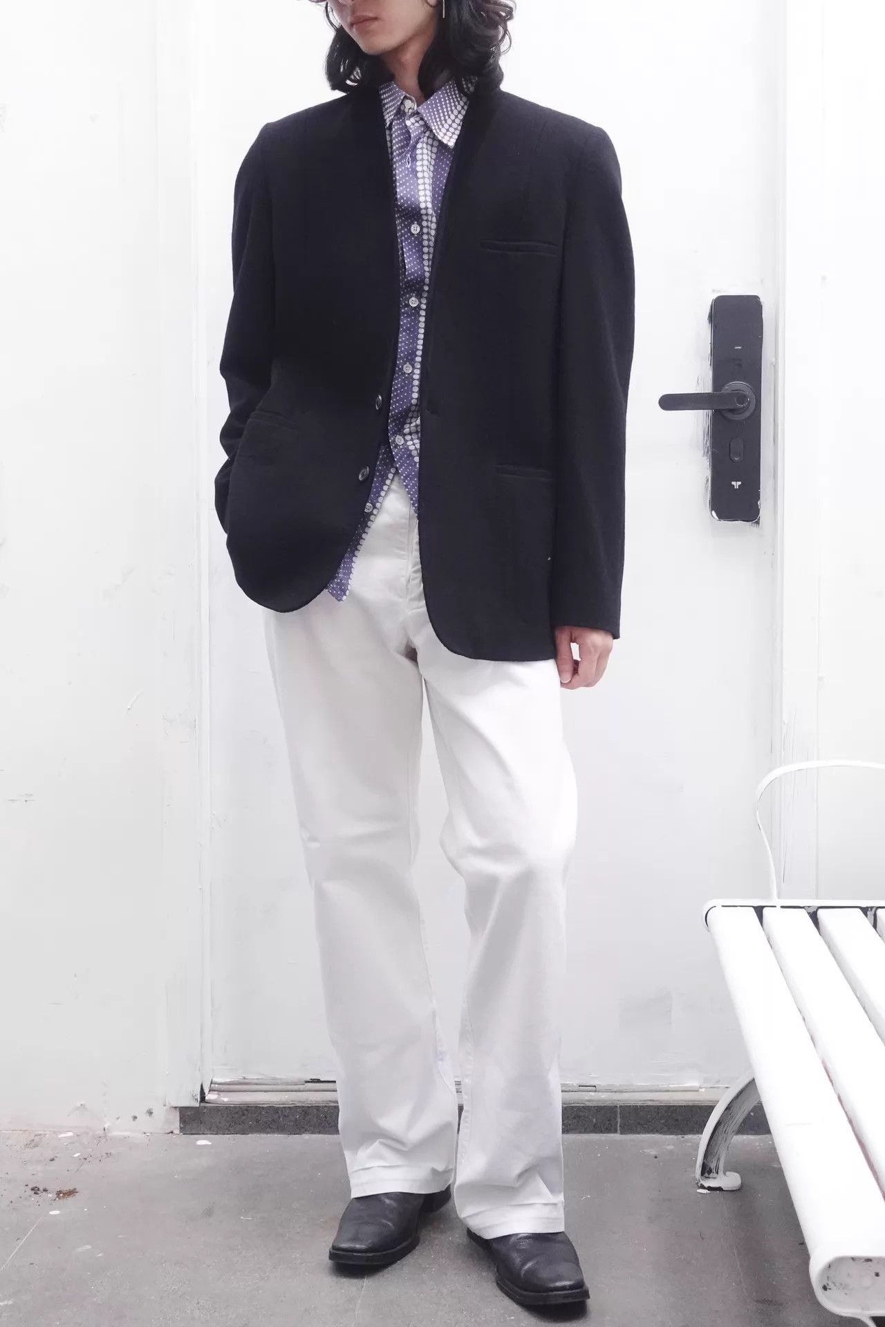 Maison Margiela Black Single-Breasted Blazer Size US M / EU 48-50 / 2 - 3 Thumbnail