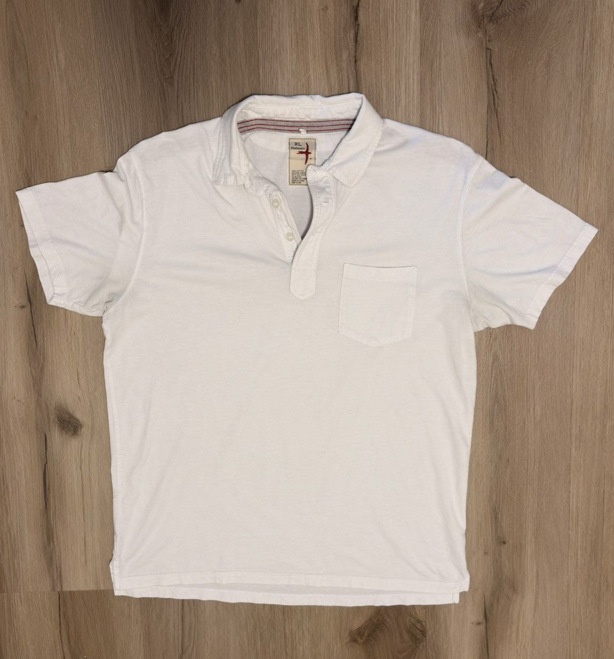 Relwen Relwen Jersey Solid Polo - White Size US XL / EU 56 / 4 - 1 Thumbnail
