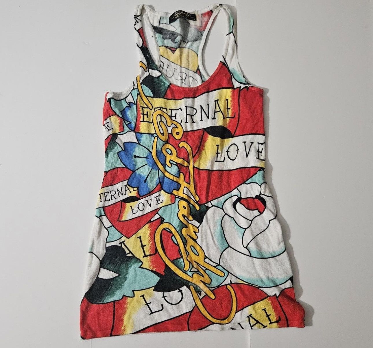 Ed Hardy Tattoo art Ed Hardy Mini Dress/ Tank Size L / US 10 / IT 46 - 1 Thumbnail