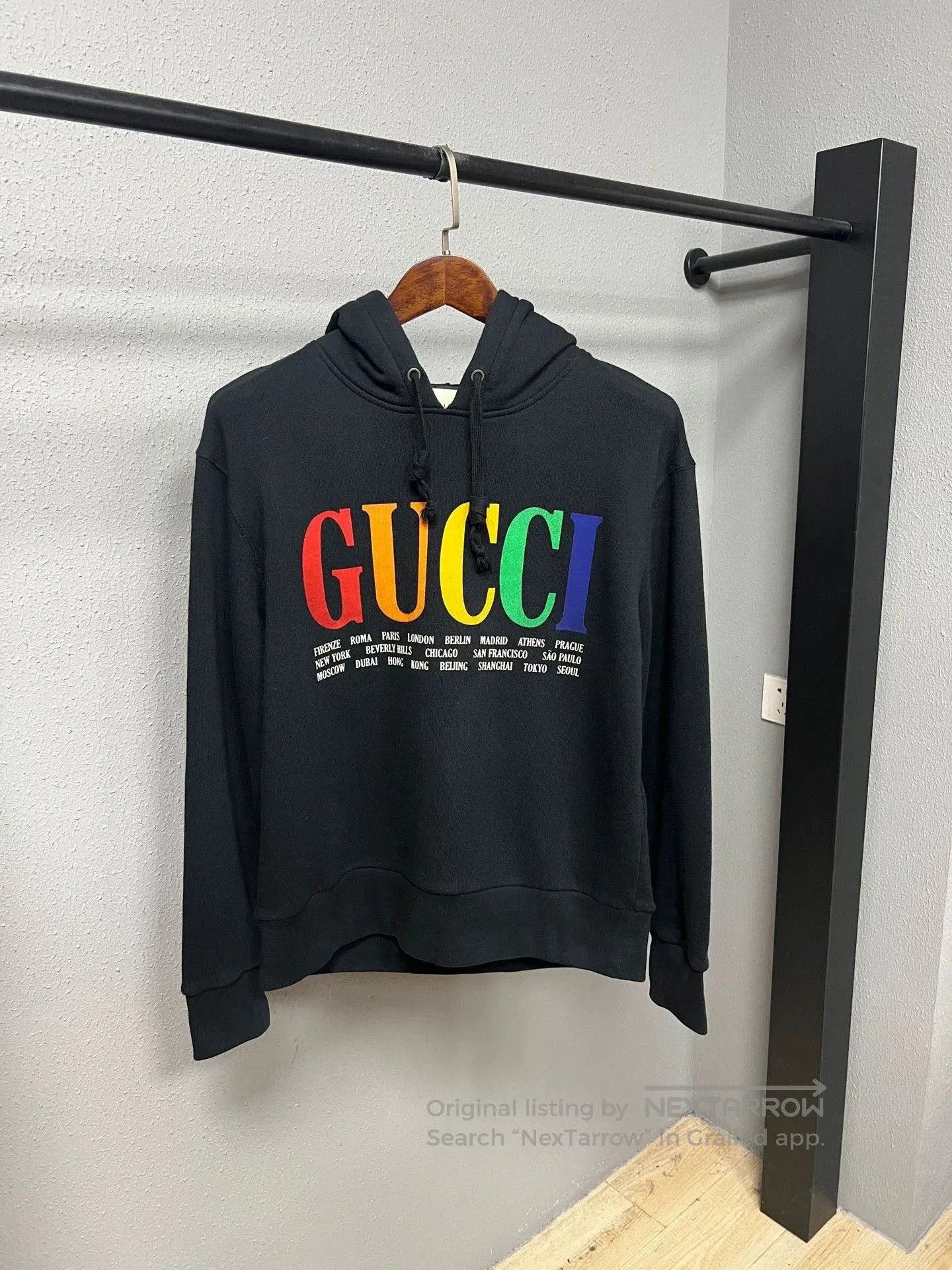 Gucci Gucci City Limited Rainbow Slogan Hoodie. Size US XS / EU 42 / 0 - 1 Thumbnail