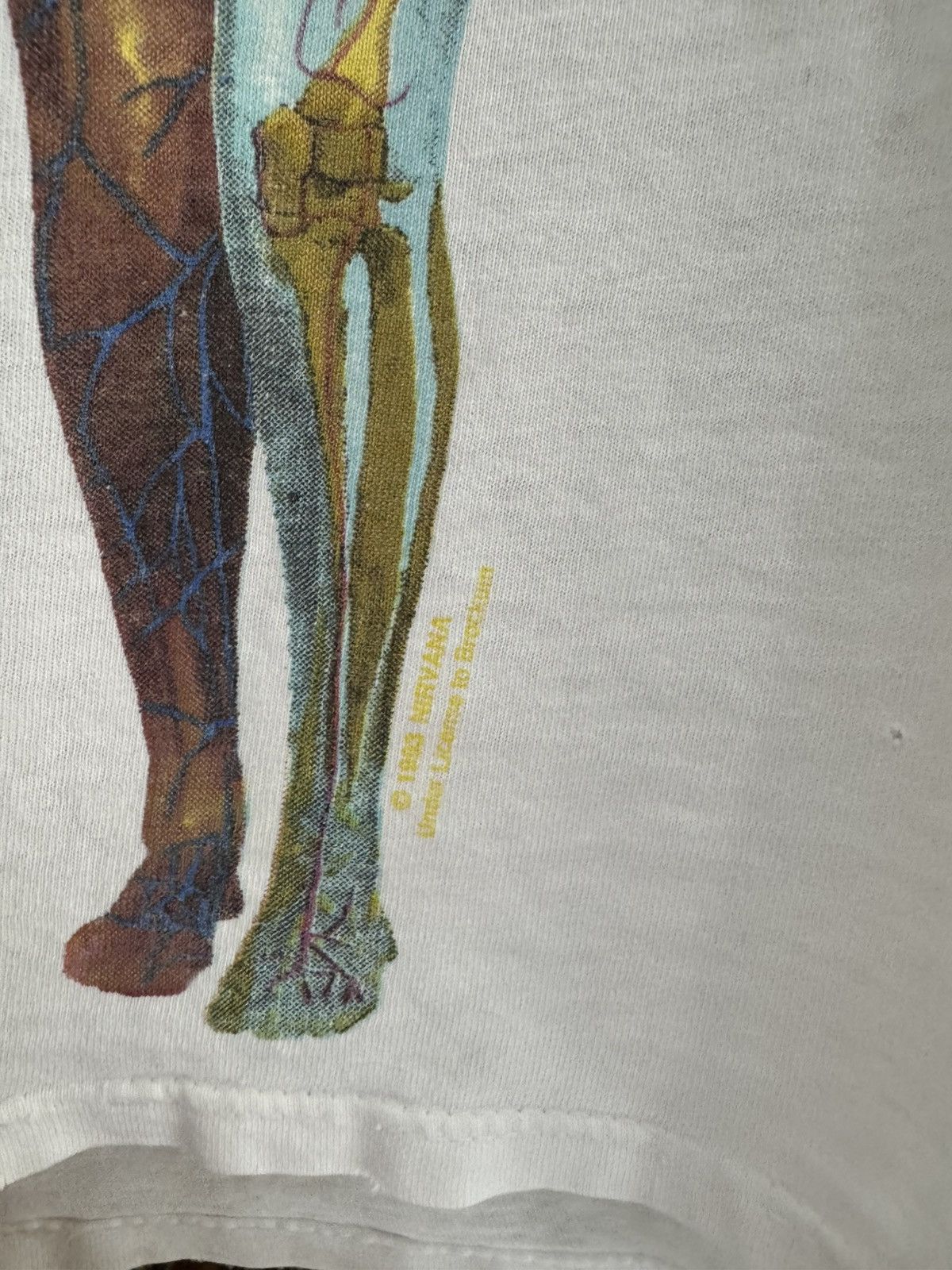 Nirvana Vintage 1993 Nirvana In Utero Promo Tee *PERSONAL* Size US L / EU 52-54 / 3 - 3 Thumbnail