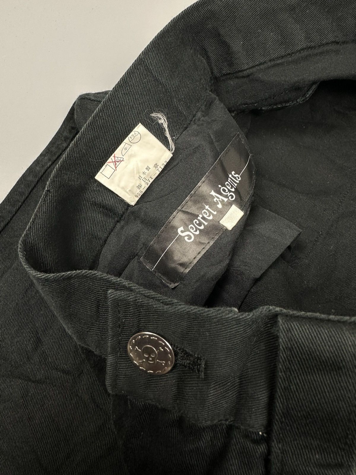 If Six Was Nine × Le Grande Bleu (L.G.B.) 🔥Flared🔥 Secret Agents Bondage Punk Flared Pants Size US 28 / EU 44 - 8 Thumbnail