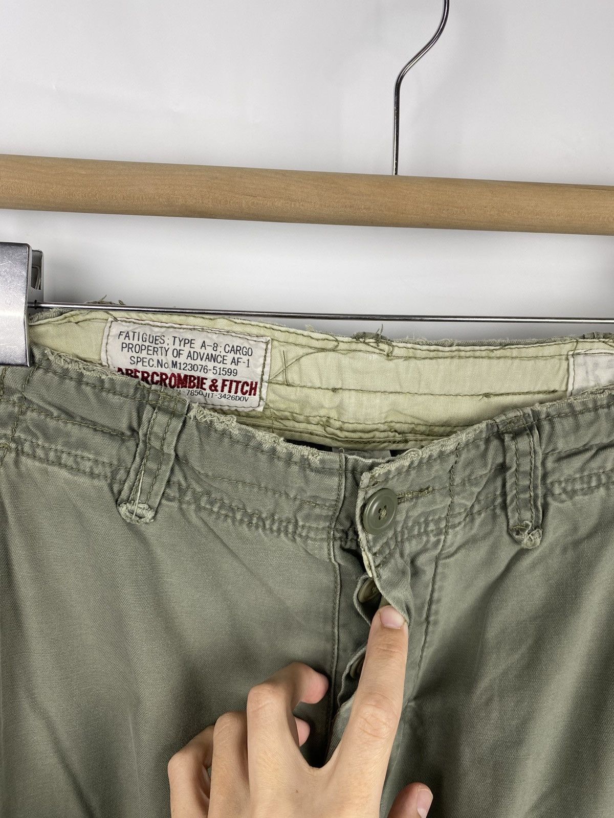 Abercrombie & Fitch Abercrombie & Fitch Paratrooper Pants Vintage Cargo size 32 Size US 32 / EU 48 - 10 Thumbnail