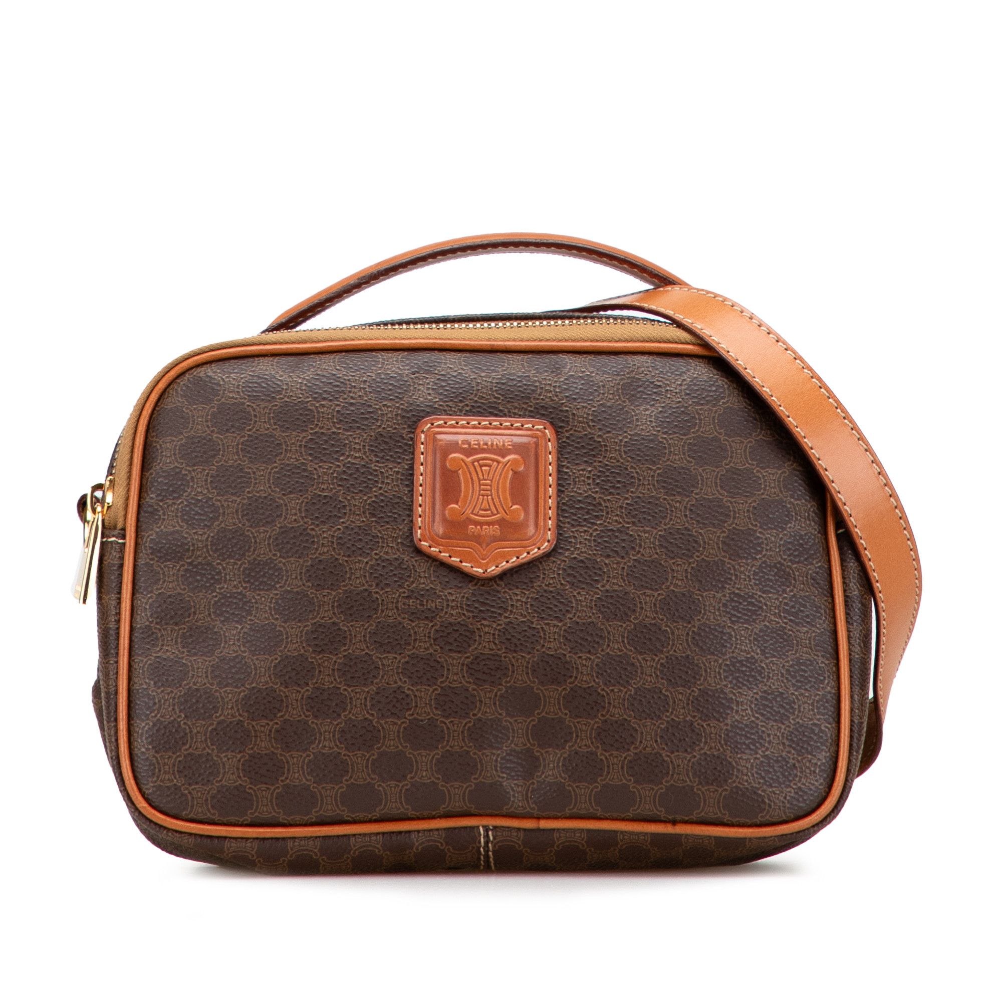 Celine Celine Macadam Coated Canvas Satchel Size ONE SIZE - 1 Thumbnail