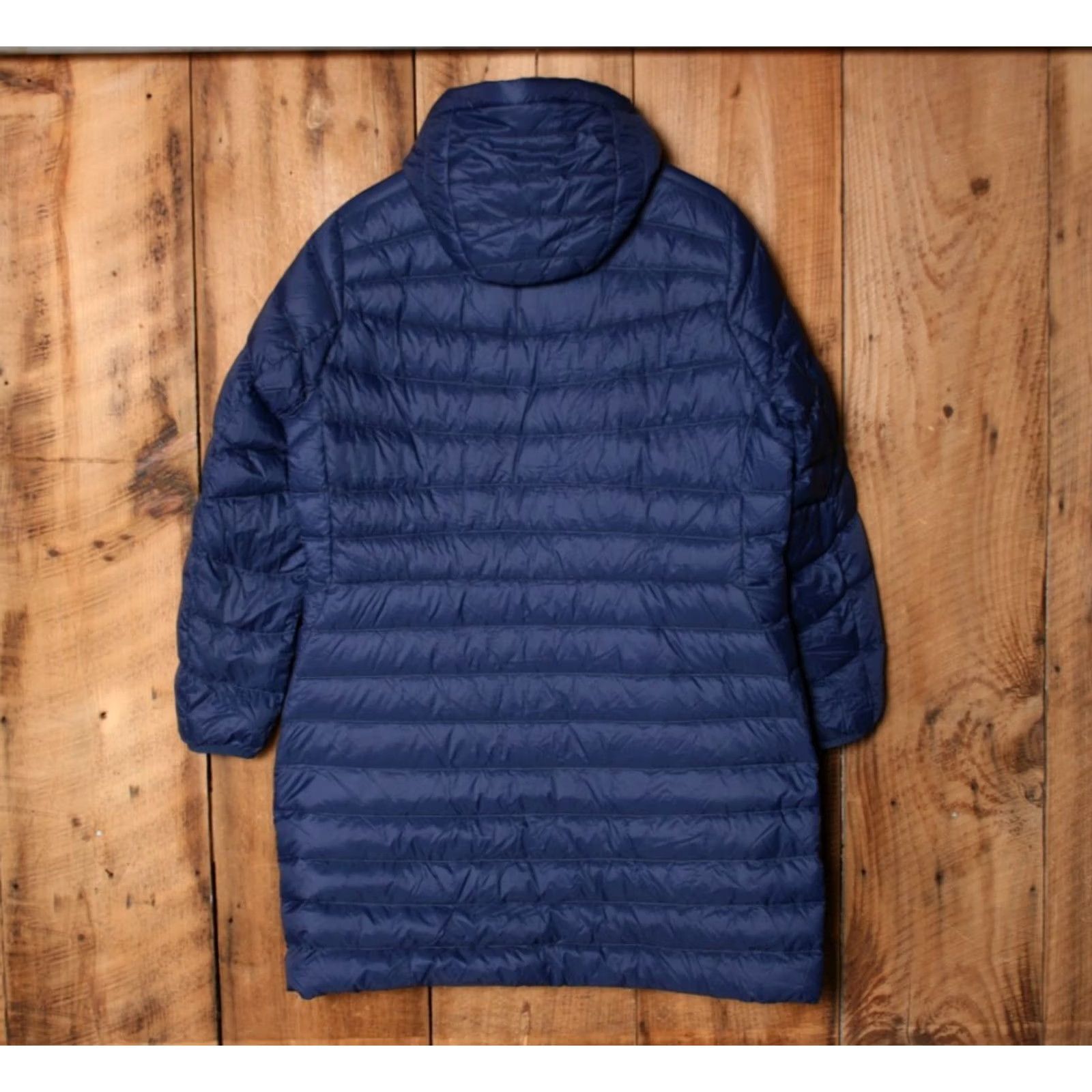 Lands' End Lands' End Wanderweight Ultralight Packable Down Coat Women's XL Blue Nylon Puffer Jacket Size XL/18 Size XL / US 12-14 / IT 48-50 - 5 Thumbnail