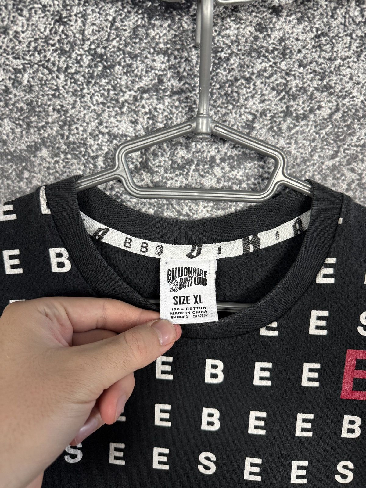 Billionaire Boys Club Billionaire Boys Club T-Shirt BBC Monogram Logo Tee Y2K XL Size US XL / EU 56 / 4 - 7 Thumbnail