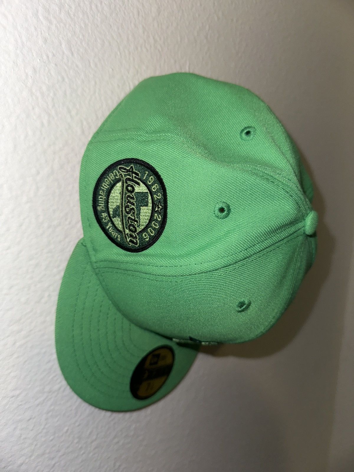 New Era 71/8 Houston Astros “Hulk” Fitted Hat Size ONE SIZE - 2 Thumbnail