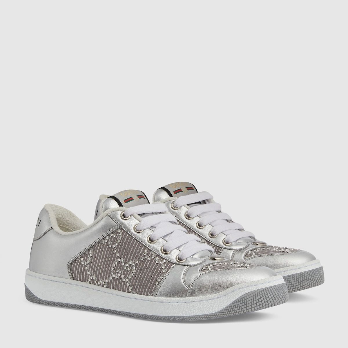 Gucci Gucci Screener GG Crystals Sneakers SIZE 35 Size ONE SIZE - 1 Thumbnail