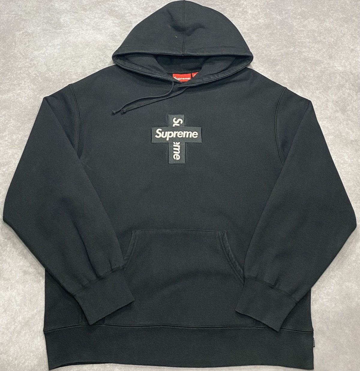 Supreme Cross Box Logo Hooded Sweatshirt ブラック Supreme Cross Box Logo Hooded Sweatshirt Black Men's - FW20 - US