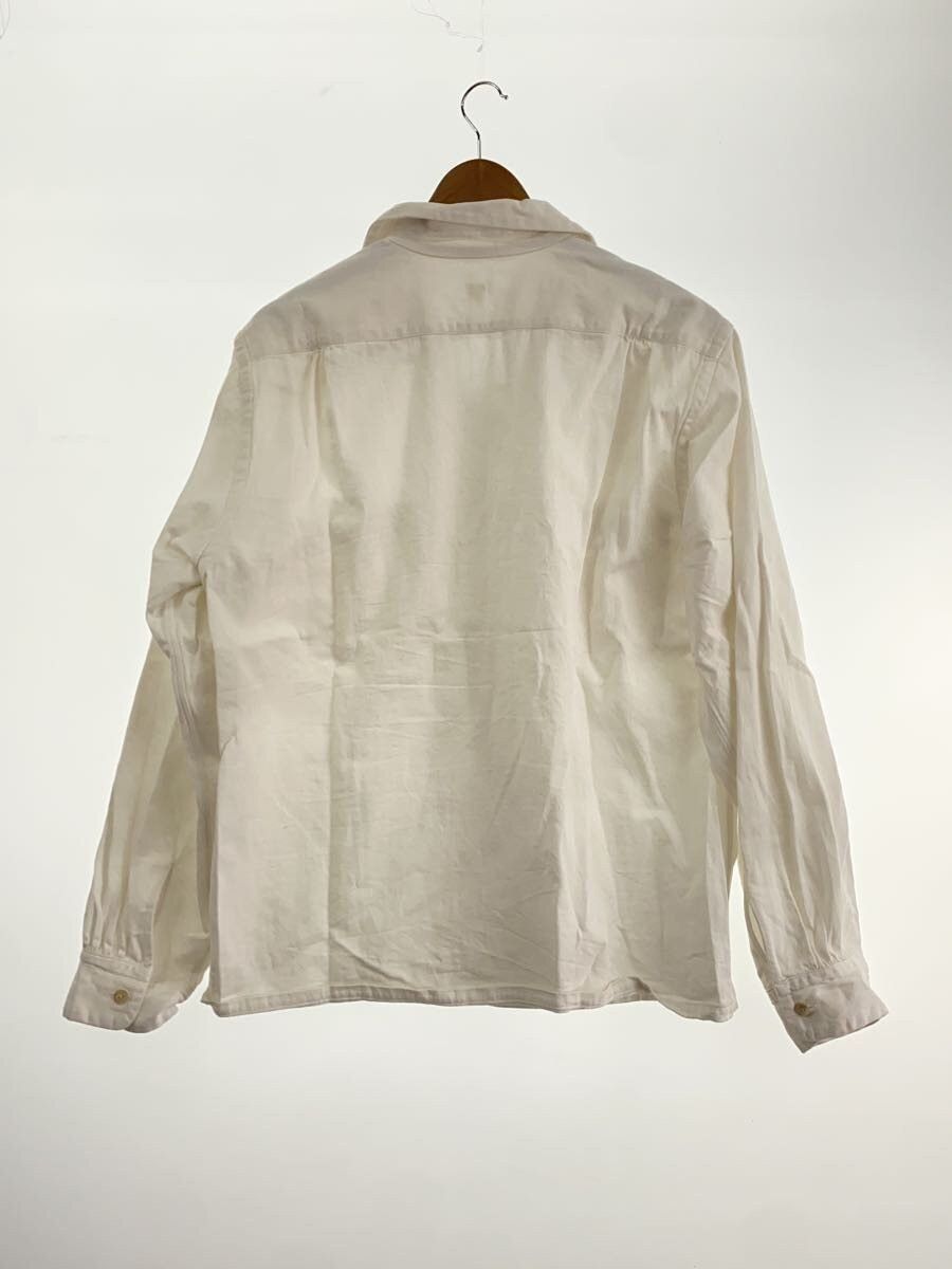 Taiga Takahashi White Cotton Lot.101 Open Collar Shirt Size US S / EU 44-46 / 1 - 2 Thumbnail