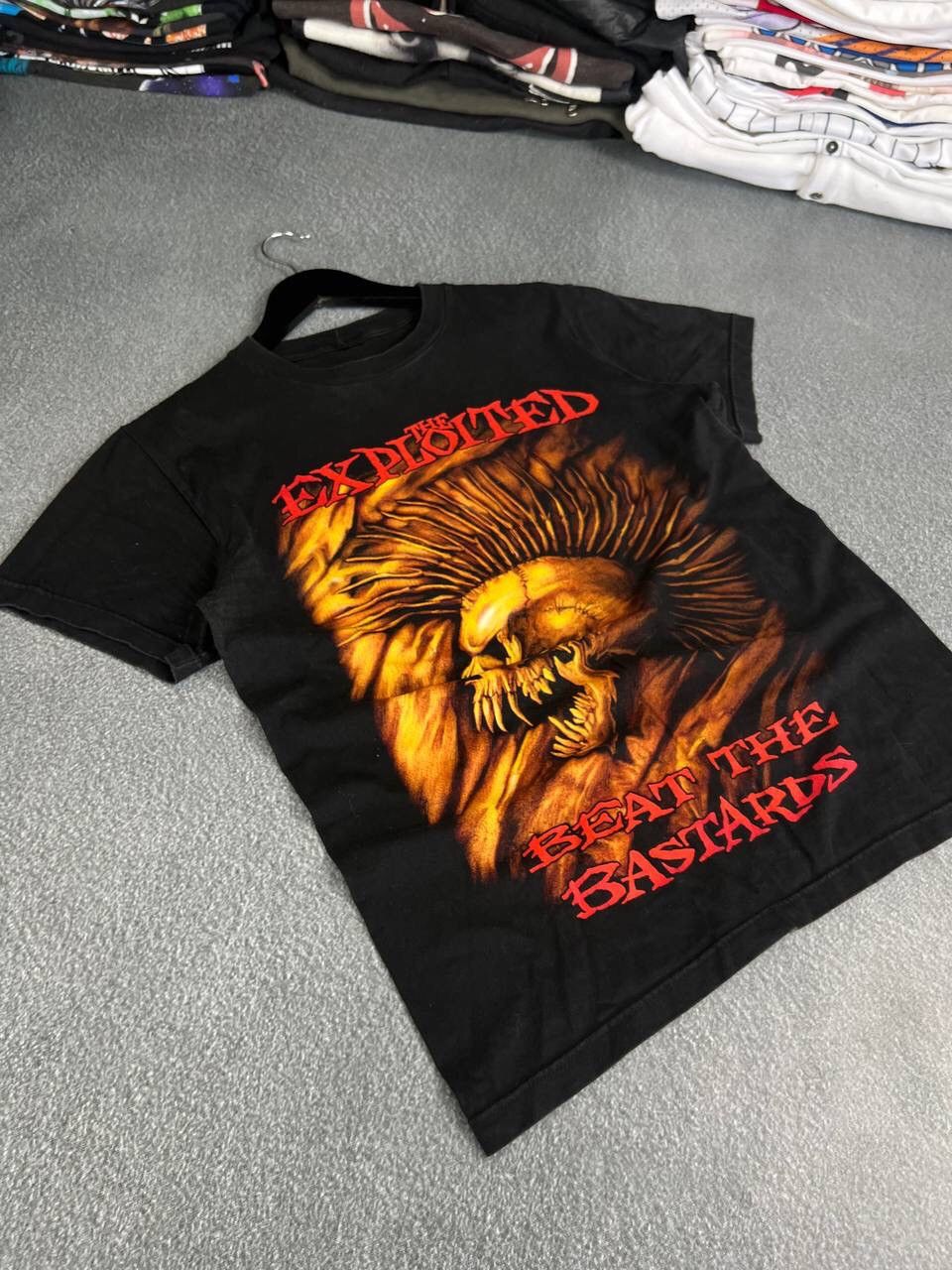 Band Tees Vintage 1990s The Exploited Band T-Shirt Size US M / EU 48-50 / 2 - 5 Thumbnail