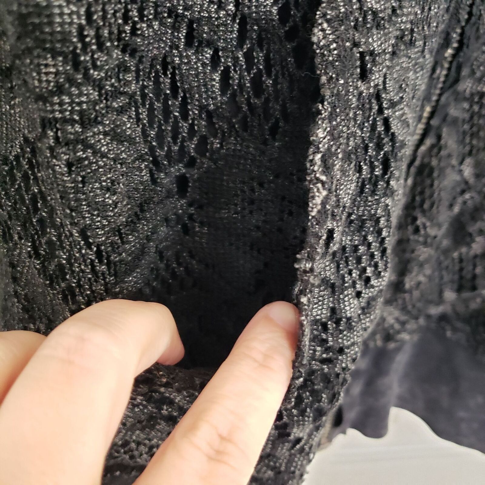 Designer Barrett Jackson Lace Distressed Reversible Jacket Womens M Size M / US 6-8 / IT 42-44 - 4 Thumbnail