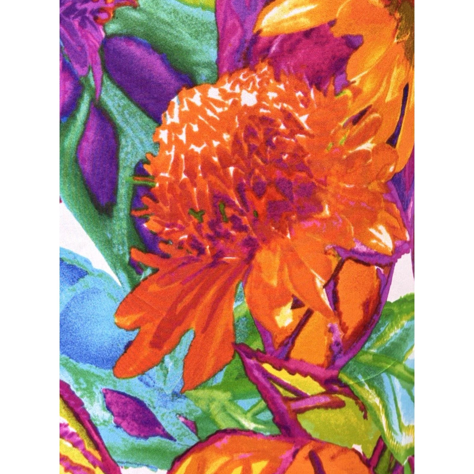 Ralph Lauren Lauren Ralph Lauren Floral Dress Sz 10 Women’s Sleeveless V-Neck Multicolor Short Lined Pockets Size L / US 10 / IT 46 - 7 Thumbnail