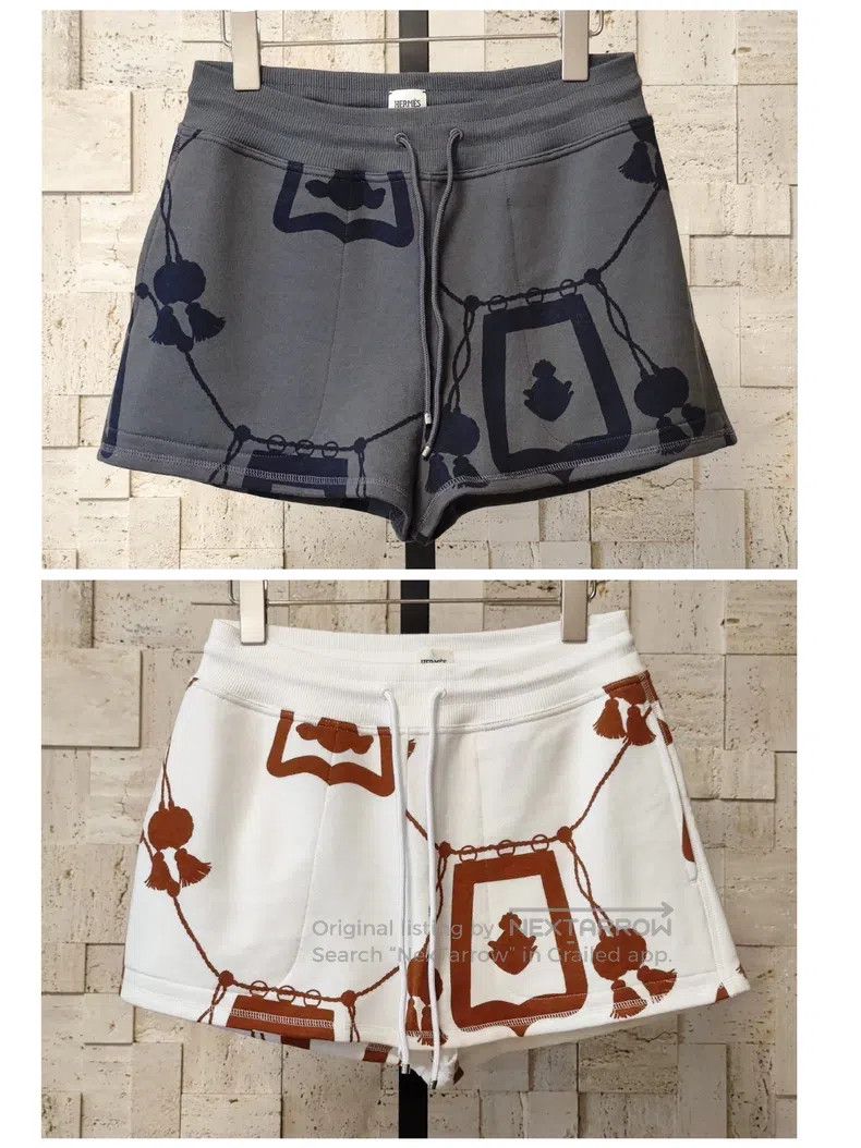 Hermes Hermes Printed Shorts Size 24" / US 00 / IT 34 - 1 Thumbnail