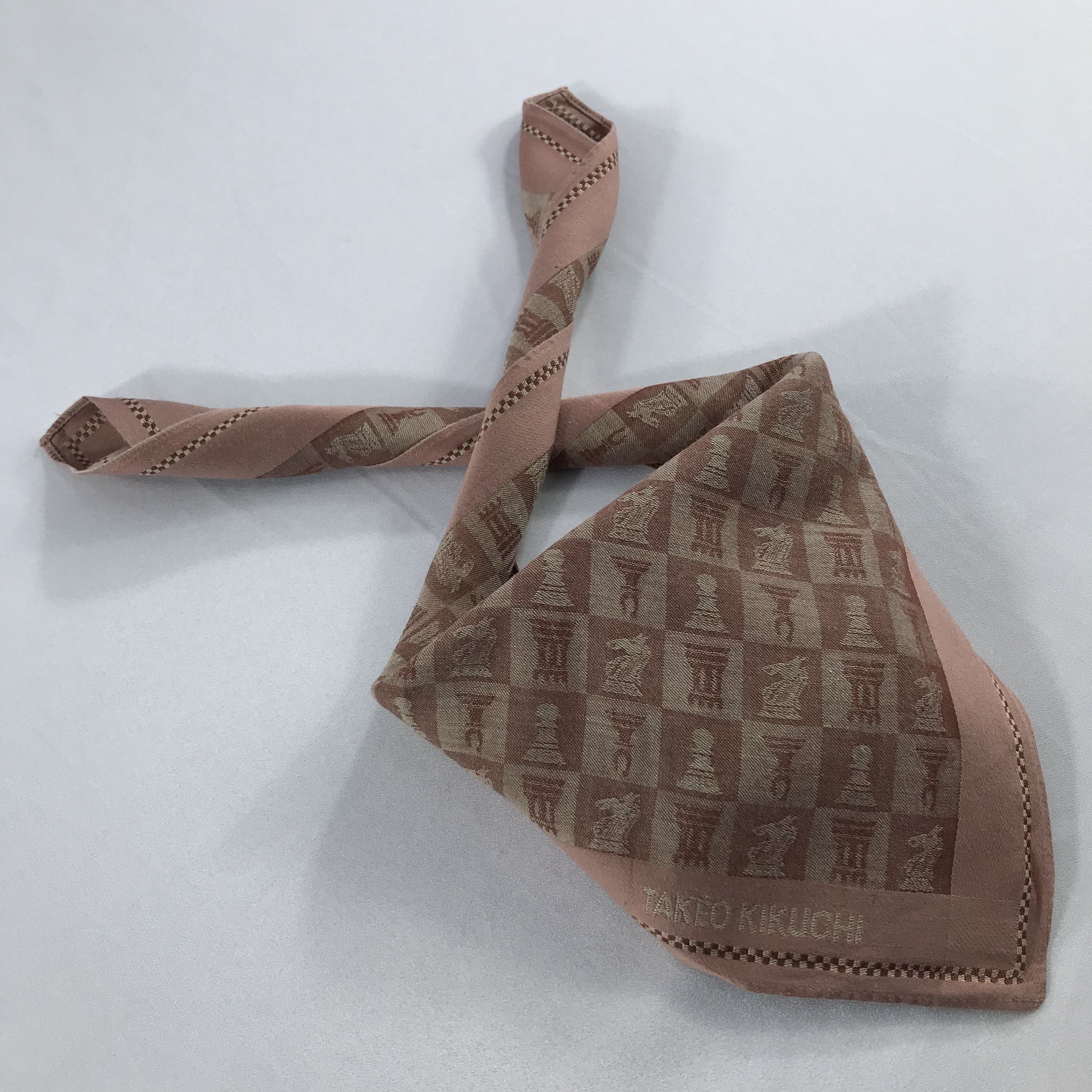 Takeo Kikuchi × Vintage Takeo Kikuchi Bandana / Handkerchief / Neckerchief - S1962 Size ONE SIZE - 5 Thumbnail