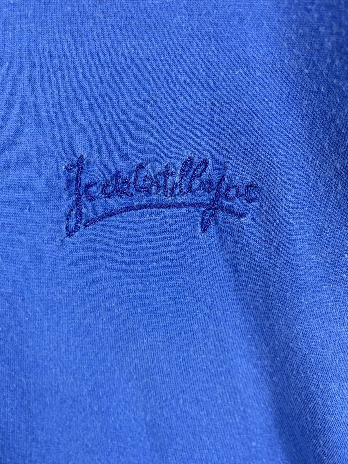 Jean Charles De Castelbajac Jersey Jc decasteljac Embroidery Plain T-shirt Size US S / EU 44-46 / 1 - 2 Thumbnail
