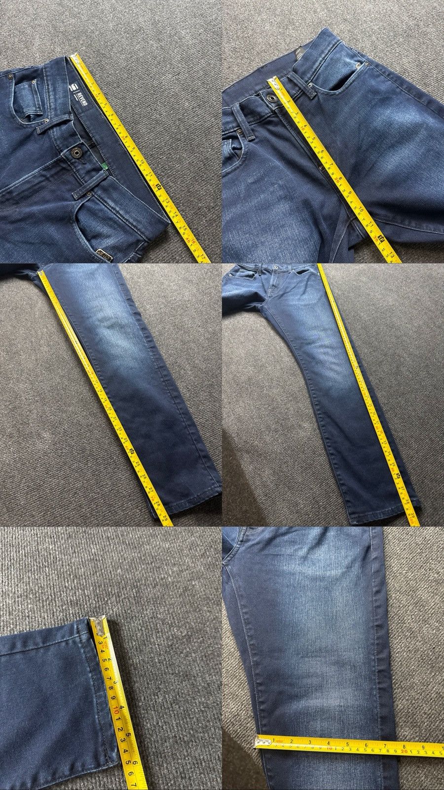 G-Star 00s Y2K G Star Revend Skinny Denim Jeans Dark Wash W28 Size US 28 / EU 44 - 21 Thumbnail
