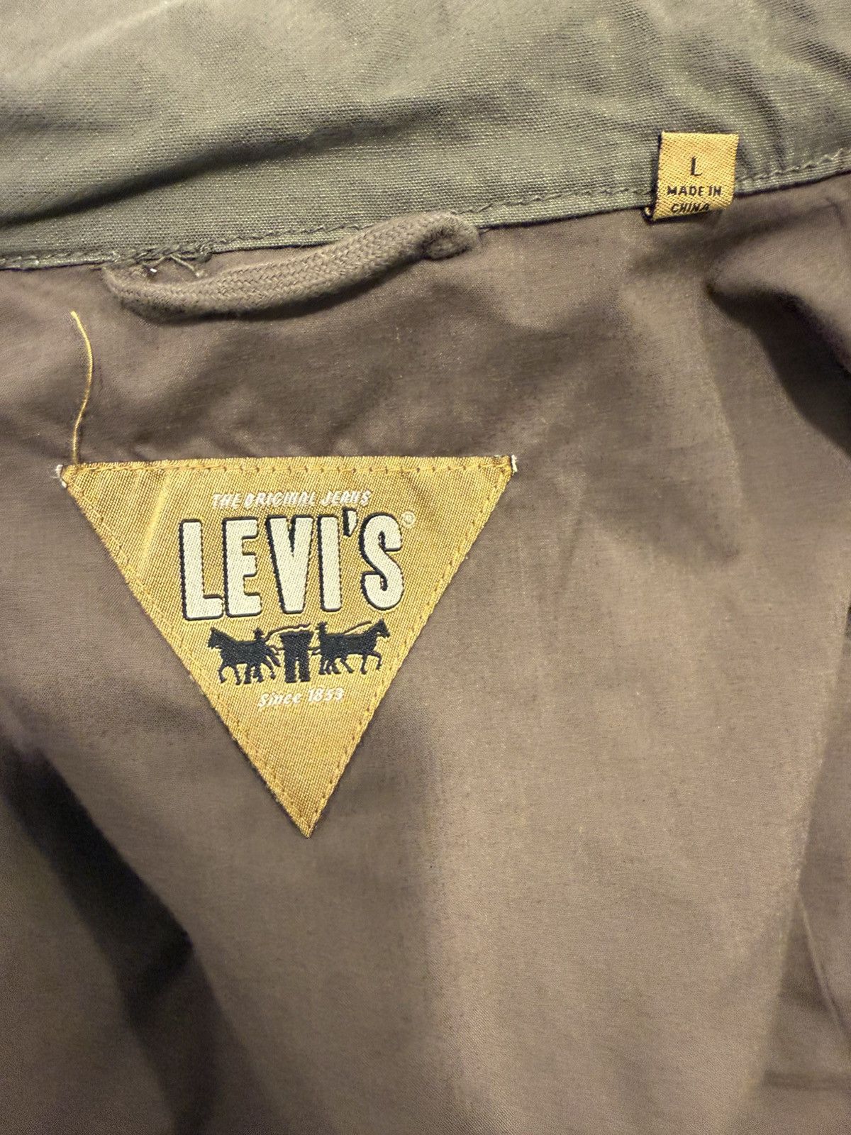 Levi's Levi’s Pilot Jacket - Olive Green - Large Size US L / EU 52-54 / 3 - 5 Thumbnail