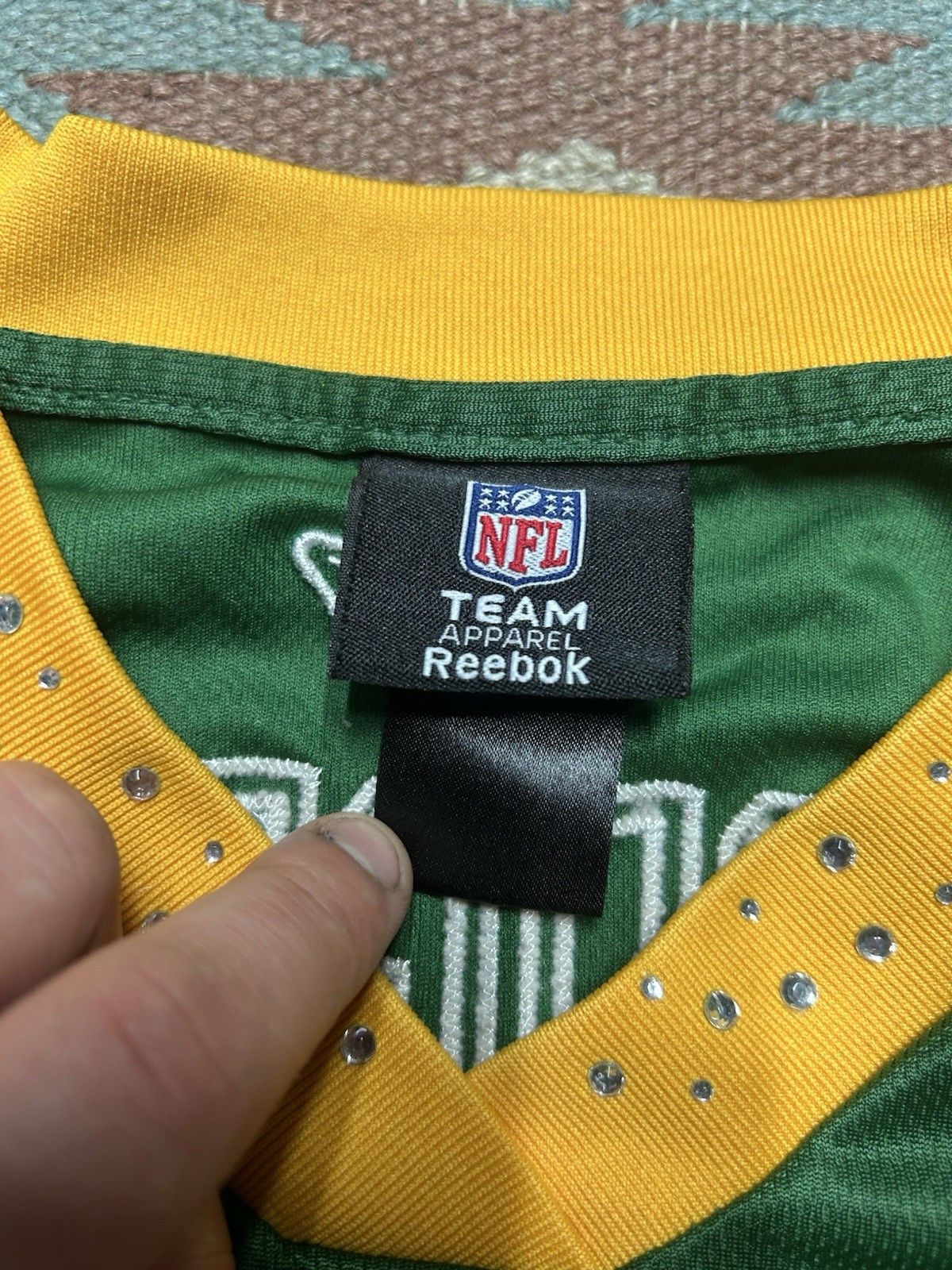 Reebok Reebok football jersey Green Bay packers Aaron Rodgers women Size M / US 6-8 / IT 42-44 - 7 Thumbnail