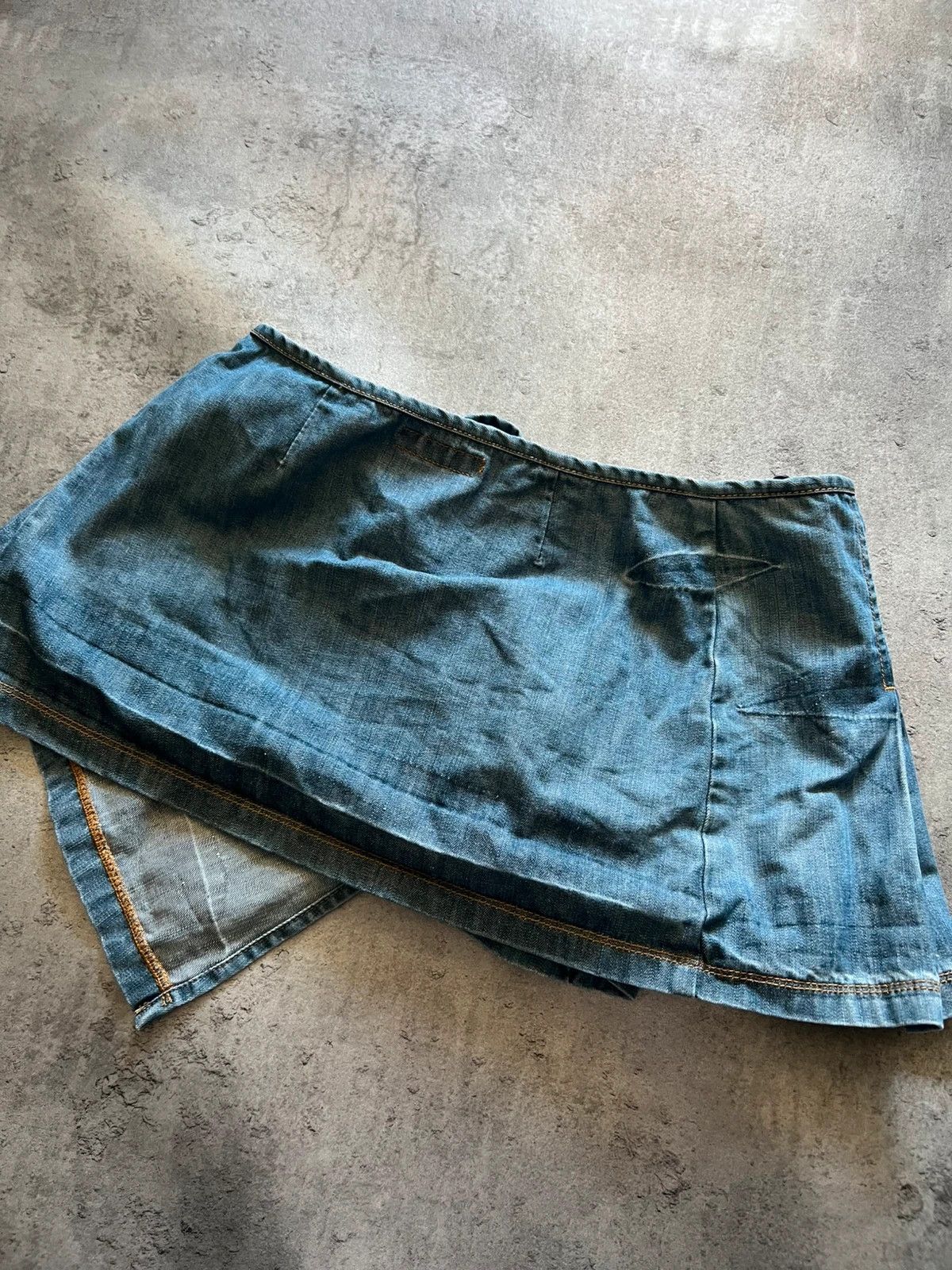 Miss Sixty Super unique Killah 2000s short asymmetry skirt Size 30" / US 8 / IT 44 - 5 Thumbnail