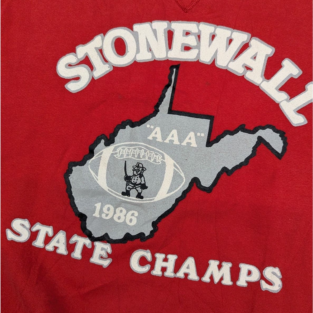 AAA × Russell Athletic × Vintage Vintage Stonewall AAA State Champs Russel crew neck sweater Size US L / EU 52-54 / 3 - 2 Thumbnail