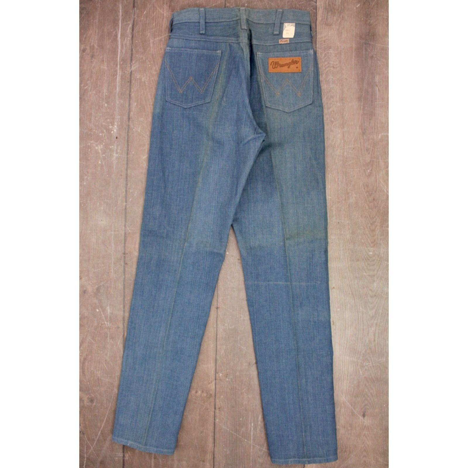 Wrangler VTG Wrangler Jeans Shirt? No, this is Jeans category. Corrected: VTG Wrangler Jeans 1960s 28x34 Brushed Cotton Blue 60s NOS N/A Size US 28 / EU 44 - 3 Thumbnail