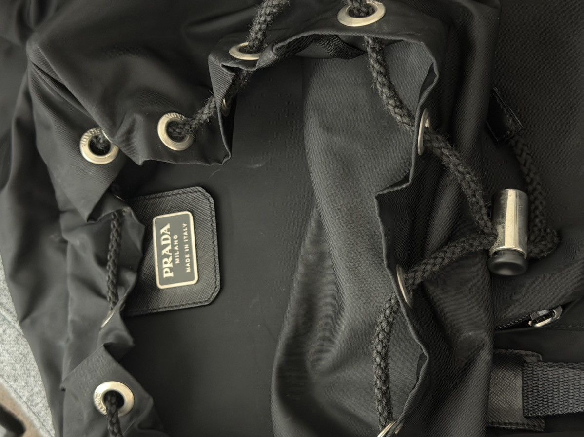 Prada Prada Re-Nylon and Saffiano Leather Backpack Size ONE SIZE - 7 Thumbnail