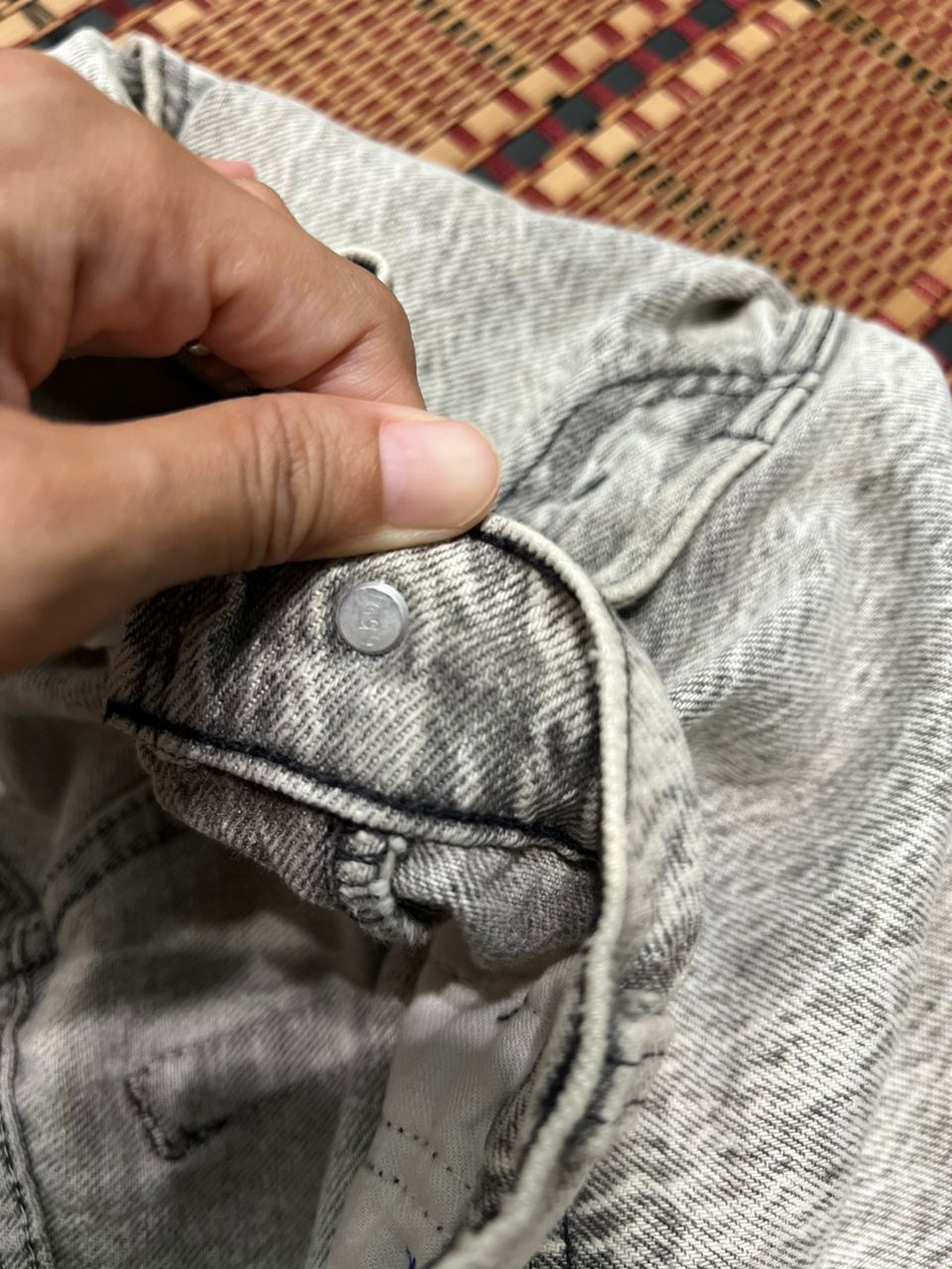 Levi's Vintage 90’s Levis 505 Snow Wash Size US 30 / EU 46 - 12 Thumbnail