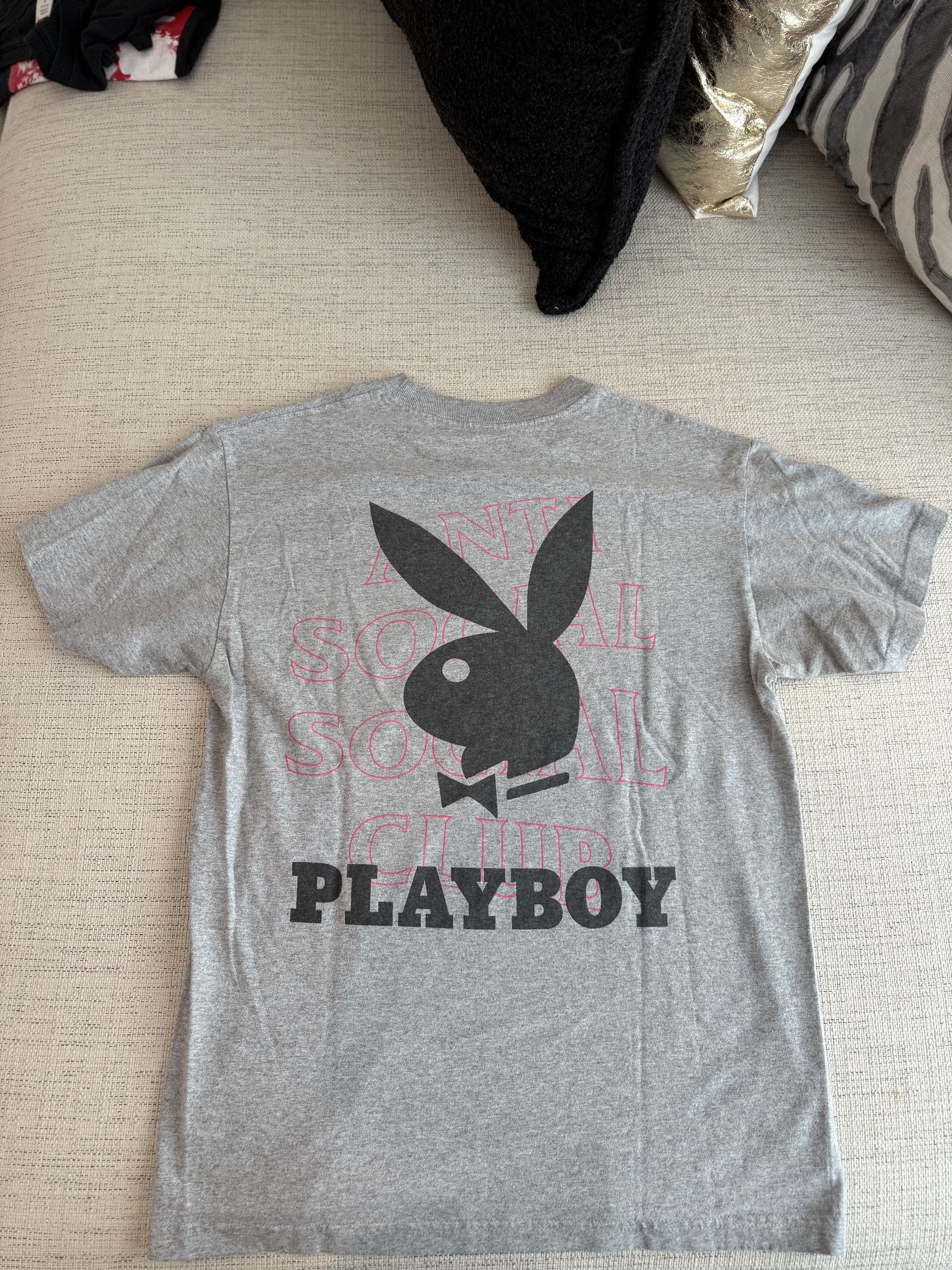 Anti Social Social Club Anti Social Social Club Playboy Tee Crewneck Size US M / EU 48-50 / 2 - 3 Thumbnail
