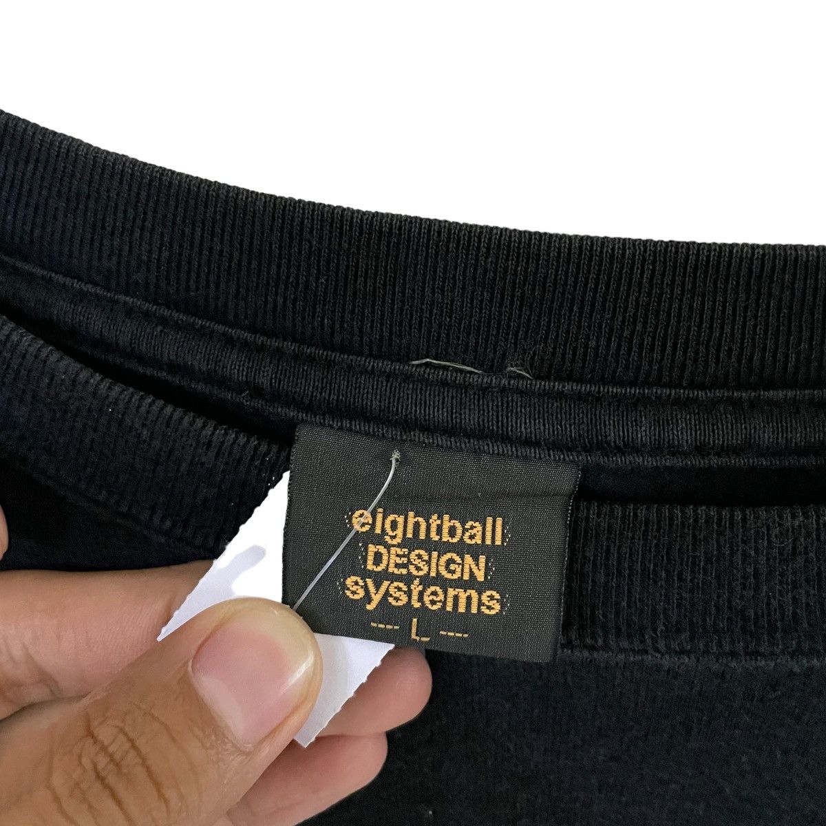 Vintage Promo Band EightBall Longsleeve Black