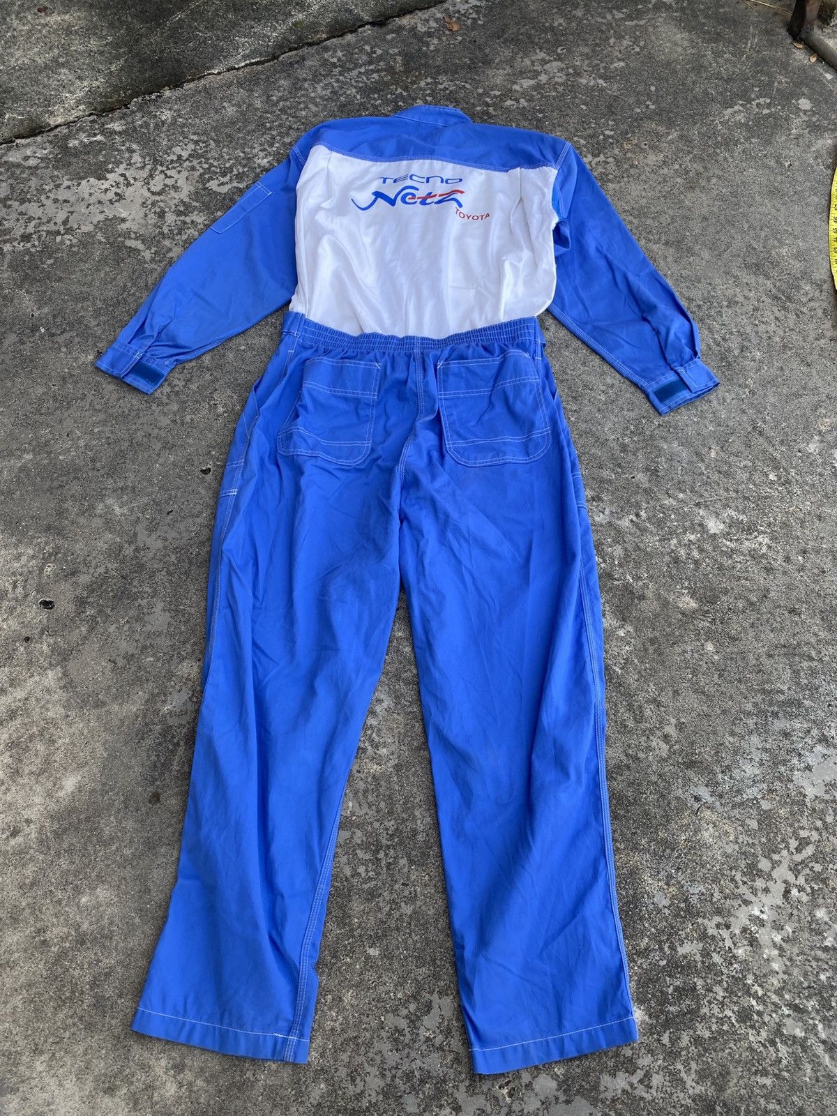 Other Vintage Toyota Tecno Netz Coveralls Overalls Jumpsuit Size US 33 - 2 Thumbnail