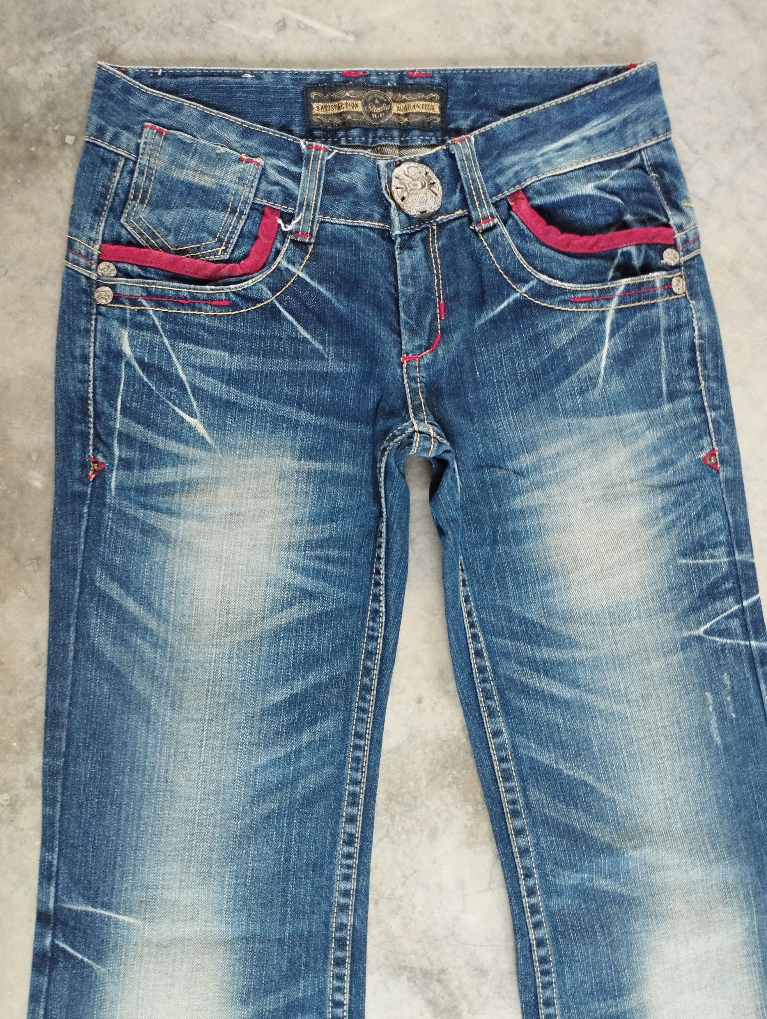 Tornado Mart Flare Jeans Japan Lightning Wash Studio RP Bootcut Jeans Size US 26 / EU 42 - 4 Thumbnail