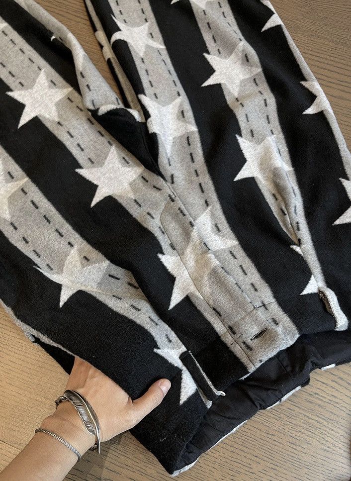 Japanese Brand × Vintage Avant garde fashion retro outdoor star baggy pants Size US 30 / EU 46 - 6 Thumbnail