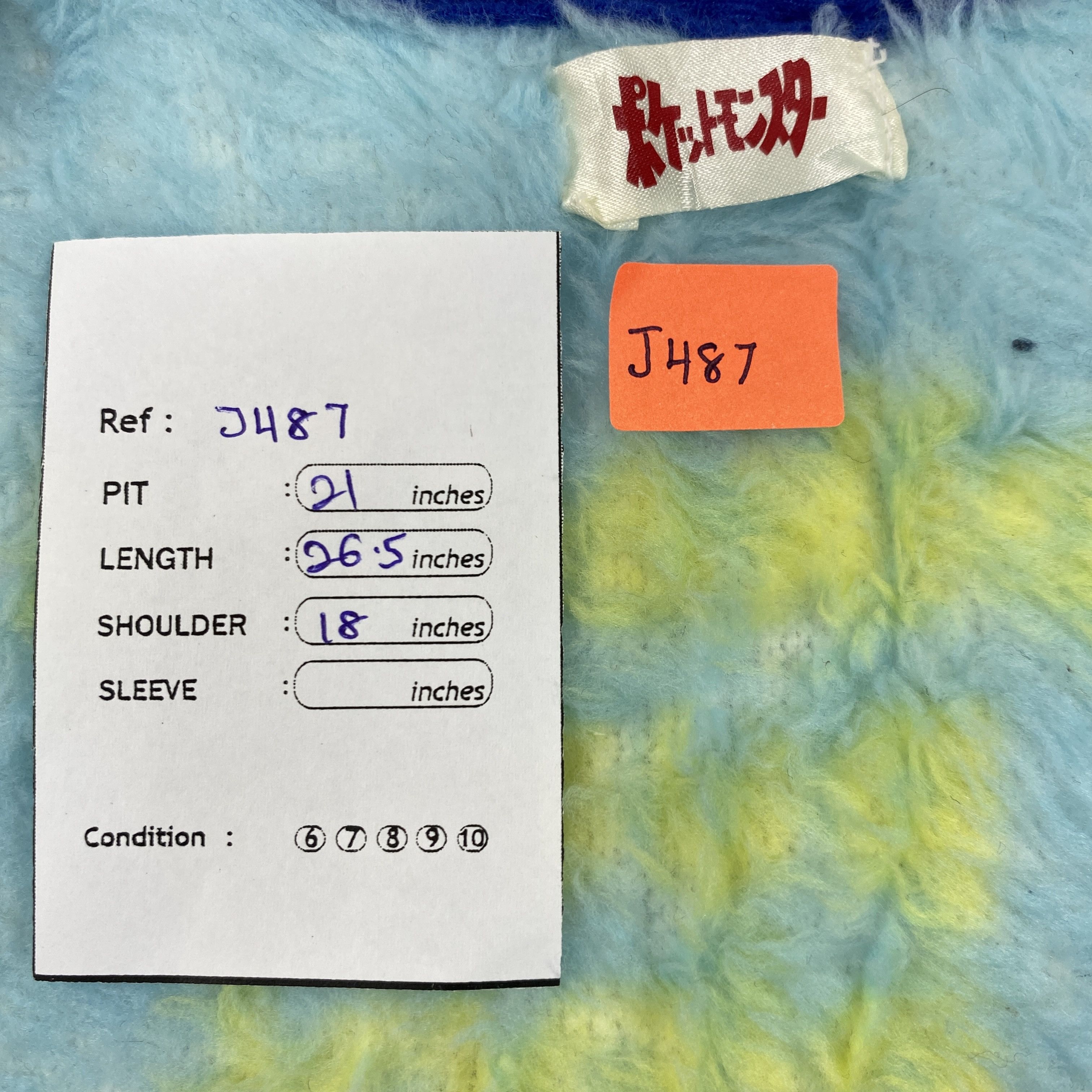 Japanese Brand Vintage Pocket Monsters Pokemon Fleece Vest- J487 Size US M / EU 48-50 / 2 - 11 Thumbnail