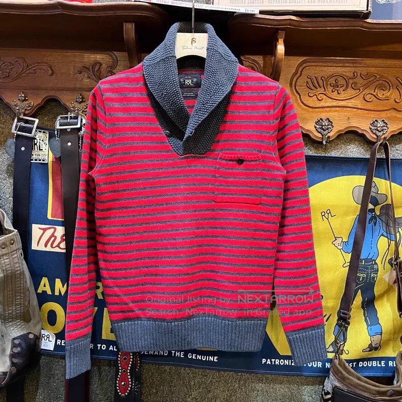 RRL Ralph Lauren RRL Ralph Lauren Knitted Sweater and Hoodie Size US M / EU 48-50 / 2 - 1 Thumbnail