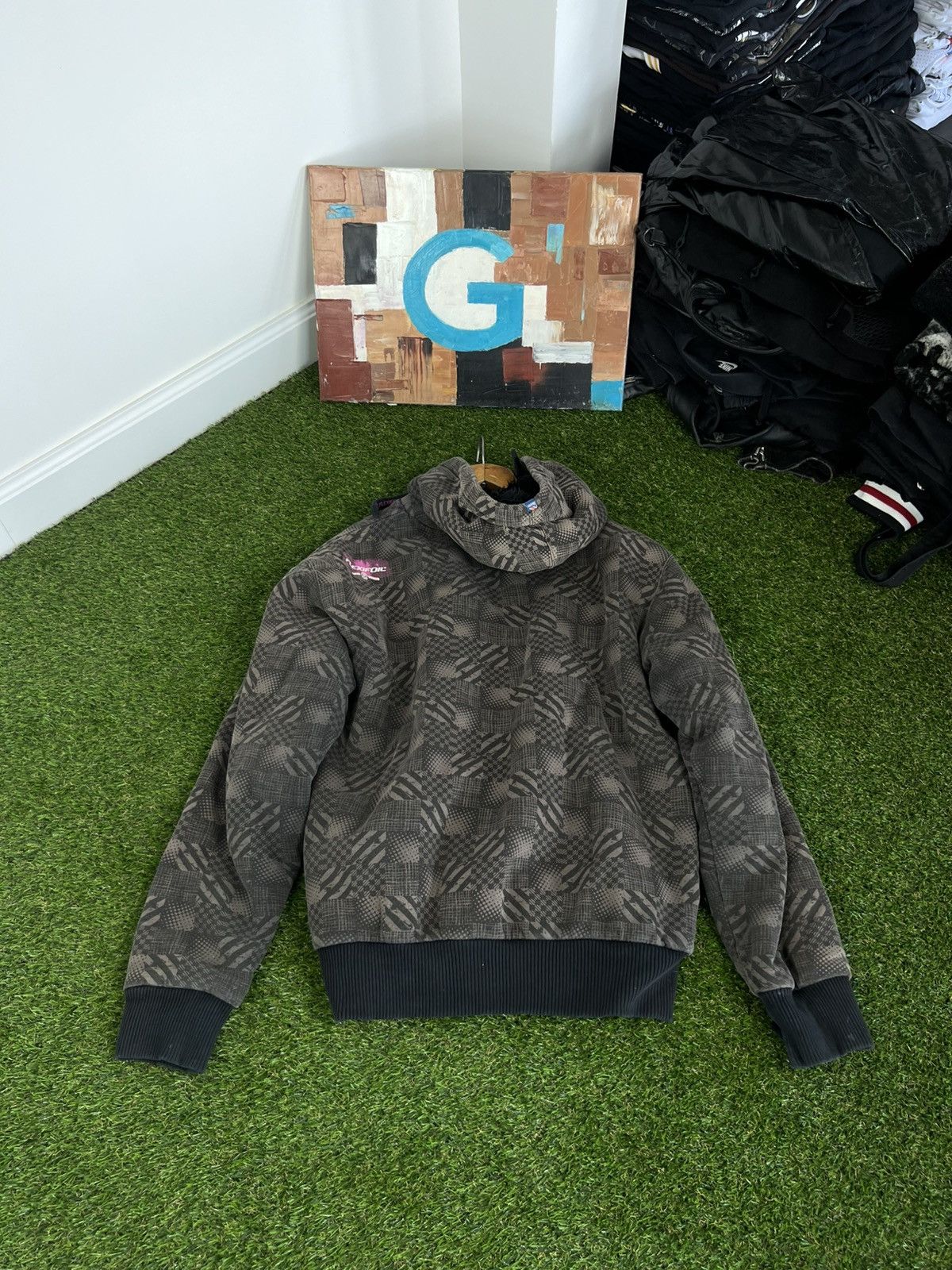 Japanese Brand Faux fur hoodie zip fleece style Ifsixwasnine lgb Size US XL / EU 56 / 4 - 11 Thumbnail