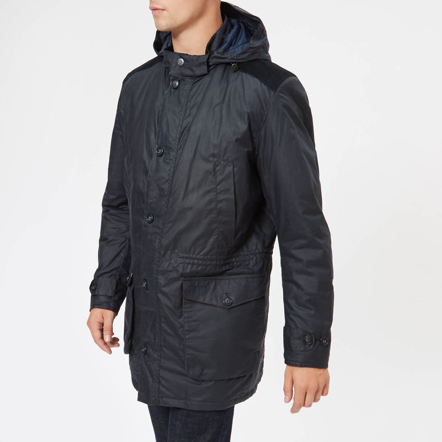 Barbour Barbour Crieff Wax Hooded Jacket Size S Black Made A Rewax Size US S / EU 44-46 / 1 - 19 Thumbnail