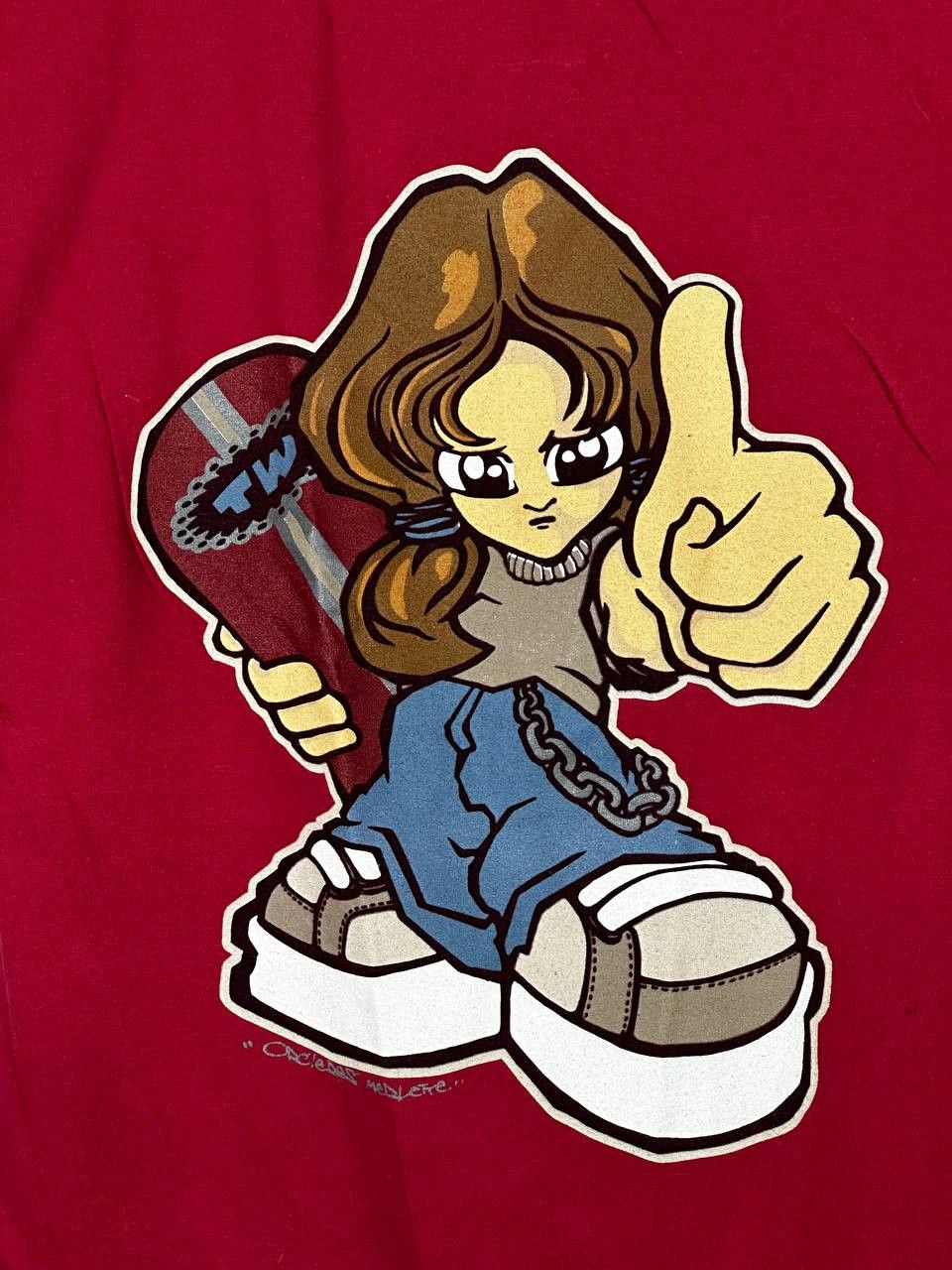 JNCO Vintage Spirit Girl Spirit Skateboards T shirt SK8 Size US S / EU 44-46 / 1 - 8 Thumbnail