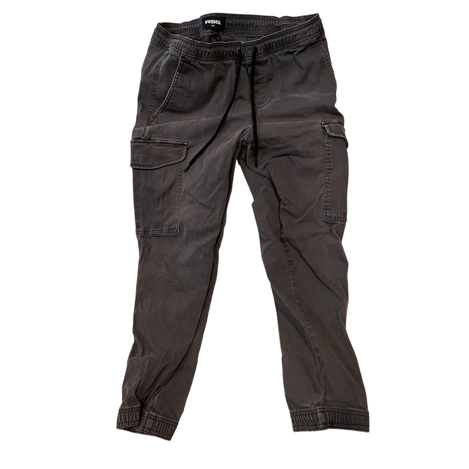 Rsq RSQ London Black/Gray Jogger Chinos Mens L Size US 38 / EU 54 - 1 Thumbnail