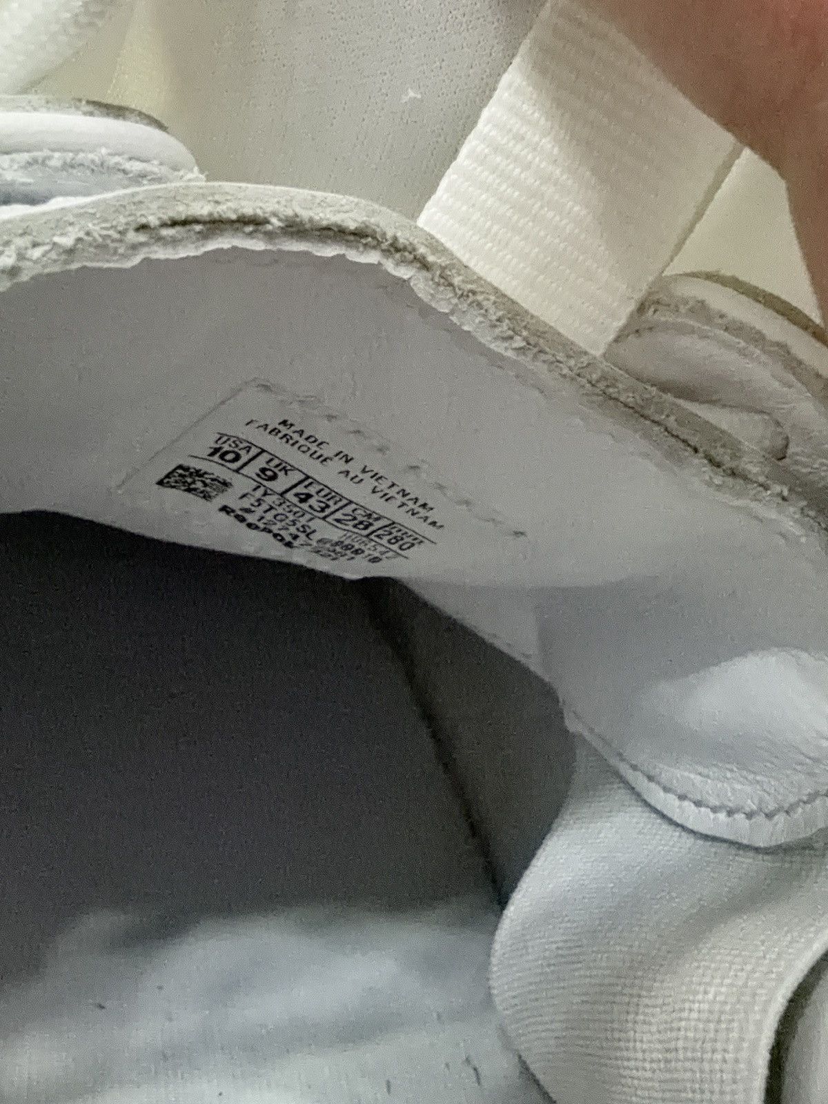 Maison Margiela × Reebok Maison Margiela Tabi x Reebok Instapump Project 0 B White Size US 10 / EU 43 - 11 Thumbnail