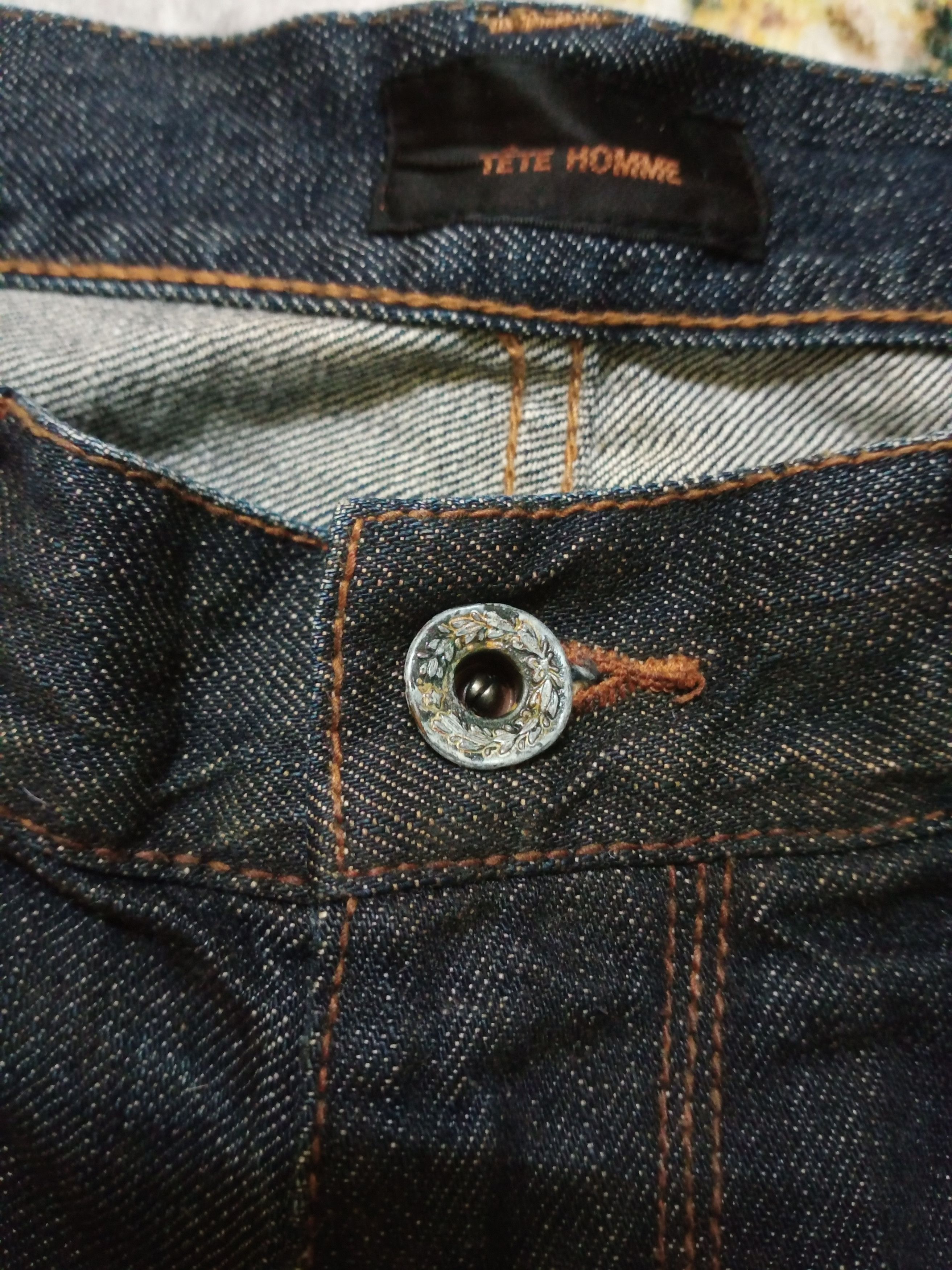 Issey Miyake Vintage Tete Homme Issey Miyake Flare Distressed Denim Jeans Size US 31 - 9 Thumbnail