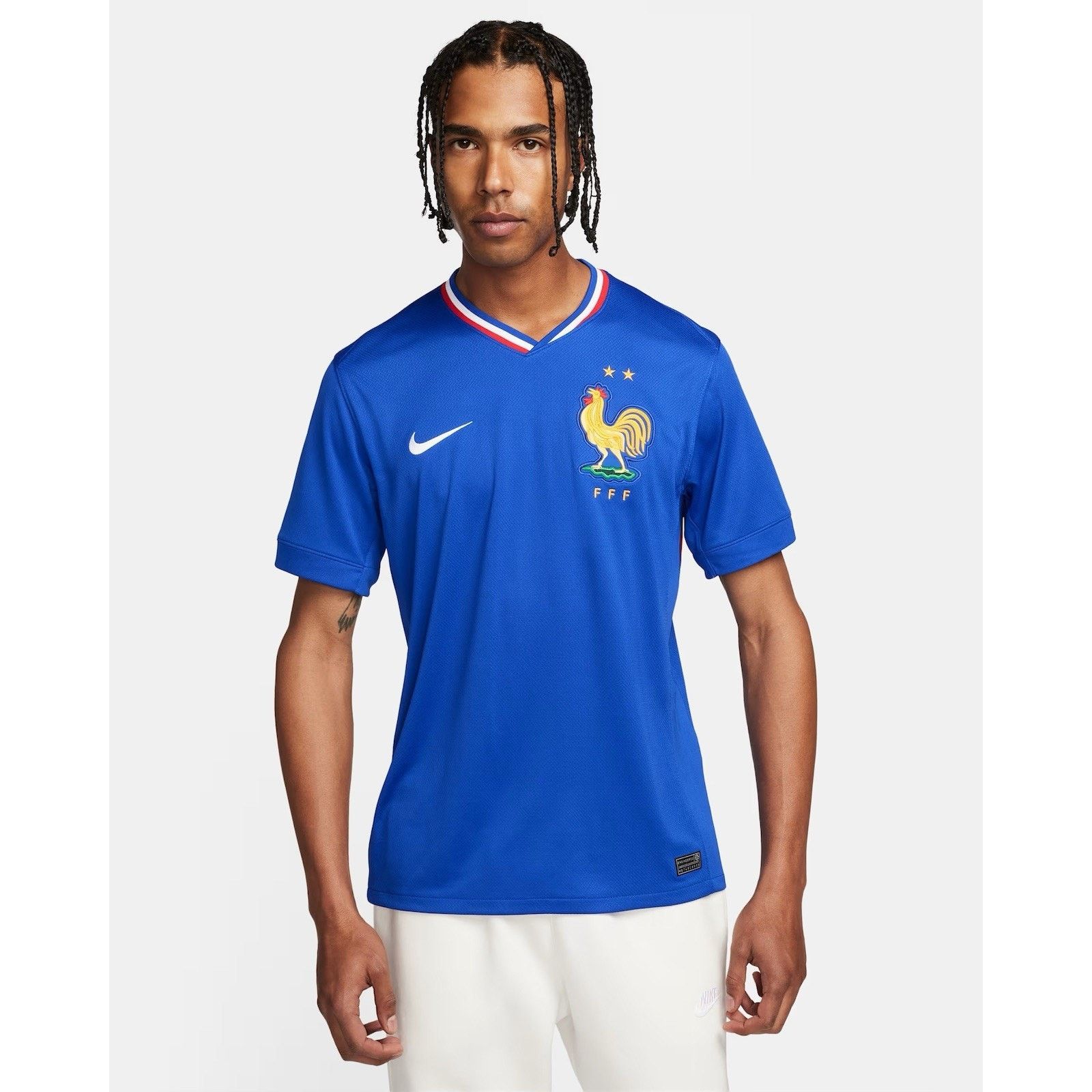 Nike Nike FFF 24/25 Stadium Home Futbol Soccer Jersey Medium Size US M / EU 48-50 / 2 - 1 Thumbnail