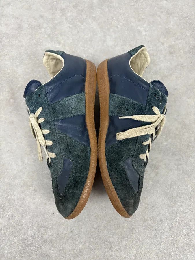 Maison Margiela Martin Margiela Blue Replica Suede Leather Shoes Size US 9 / EU 42 - 5 Thumbnail