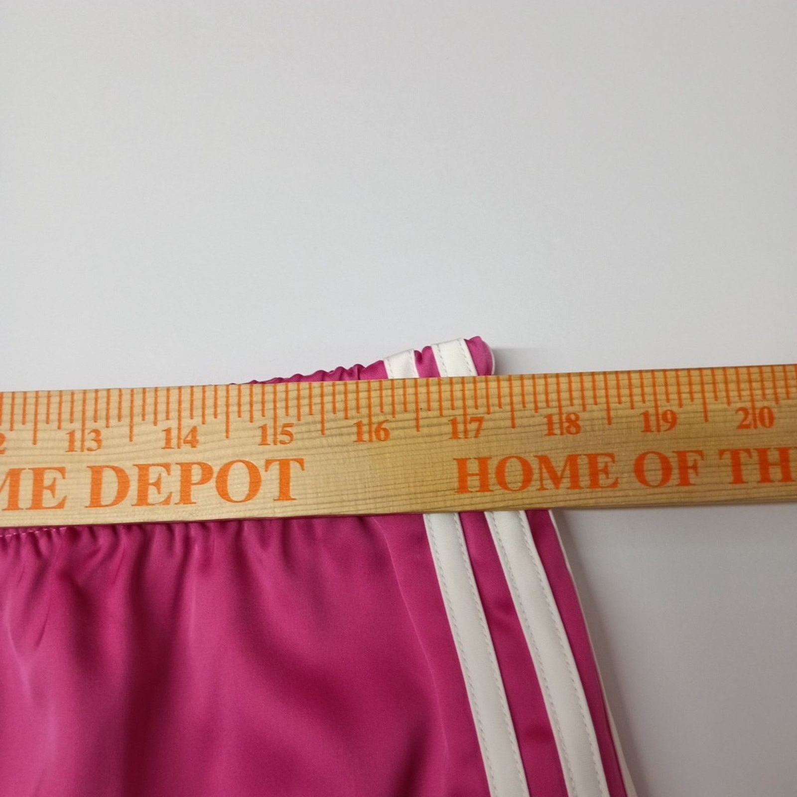 Adidas Adidas Women’s 3-Stripes Shorts Size XL Purple Pull On Size 34" / US 12 / IT 48 - 5 Thumbnail
